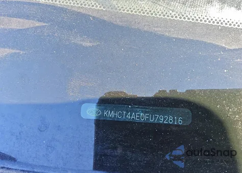 2015 Hyundai Accent Gls из США, поврежденный, VIN KMHCT4AE0FU792816